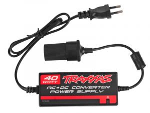 TRX2976G Traxxas AC/DC Adapter, 40W (Netzteil für 12V-Lader) 