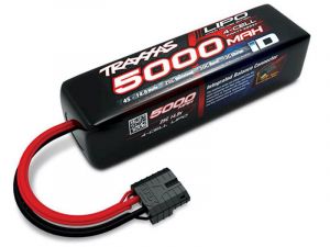 TRX2889X Traxxas Li-Po Battery 4S 14,8V 5000mAh 25C iD-Connector Produktansicht Traxxas ID LiPo Akku 5000mAh 14,8V 4-Zellen 25C (Stecker) 2889X