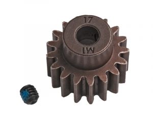 Traxxas Gear, 17-T pinion (1.0 metric pitch) (fits 5mm shaft)/ set s TRX6490X