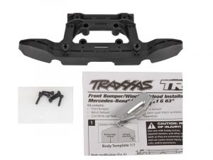 TRX8868 Traxxas Winch-Bumper vorn komplett für TRX-4 Mercedes G500 & G63 