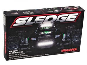 Traxxas LED Licht-Kit komplett (inkl. Bumper & Dach-Skid Plate) Sledge TRX9690