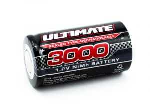 UR4459 Ultimate RC NiMh Akku Zelle 1.2V 3000mAh für Glühkerzenstecker 