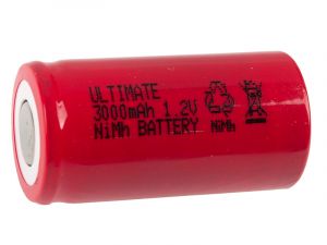 Ultimate RC NiMh Akku Zelle 1.2V 3000mAh für Glühkerzenstecker 