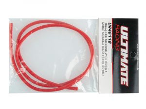 UR46118 Ultimate RC 16 AWG Silikon Kabel rot 50cm