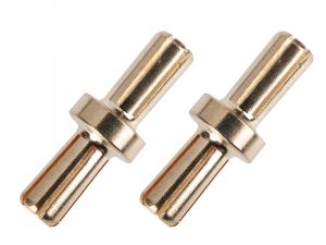 UR46143 Ultimate RC 5mm Dual Batteriestecker Gold (2) Conector Banana Goldstecker