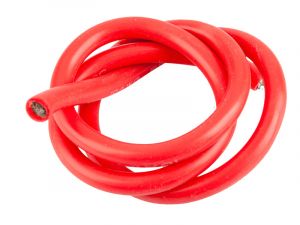 UR46216 Produktansicht Ultimate RC 10 AWG Silikon Kabel rot 50cm