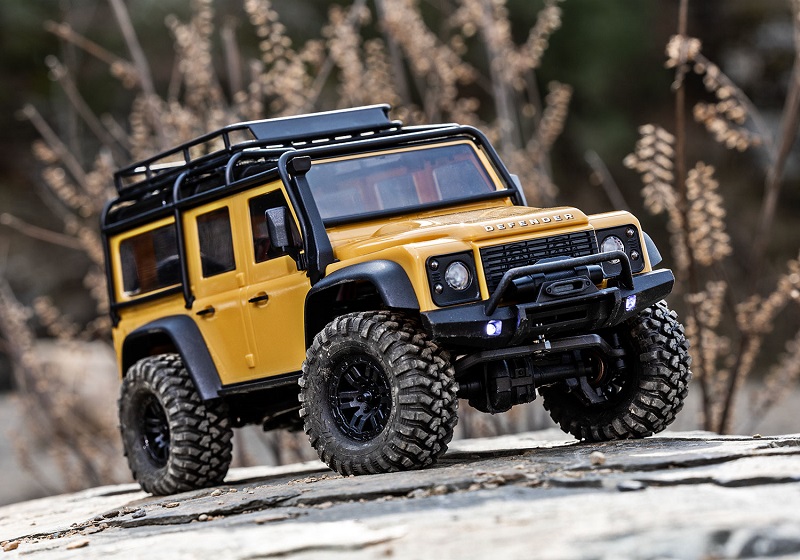 MODEL 97054-1: 1/18 Scale 4X4 Trail Truck, Fully-Assembled, Ready-To-Drive®, Ready-To-Drive®, with TQ™ 2.4GHz 2-channel Transmitter, and ECM-2.5™ Waterproof Electronics. 
