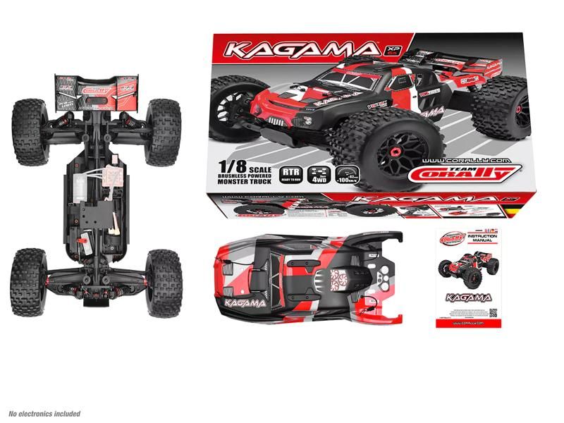 Wichtige Klarstellung zum Corally Kagama 1:8 Monstertruck als Raceroller